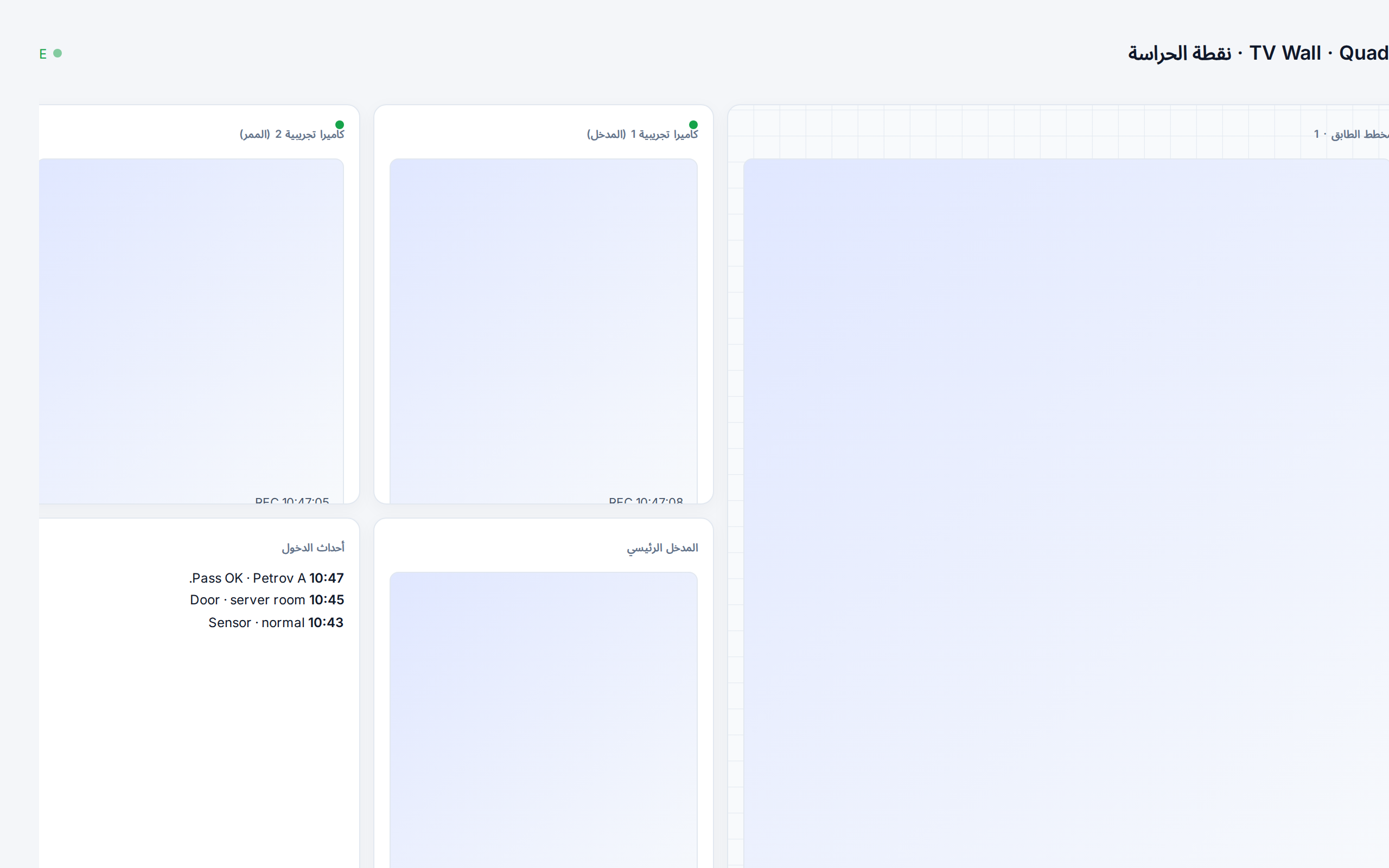 جدار التلفزيون